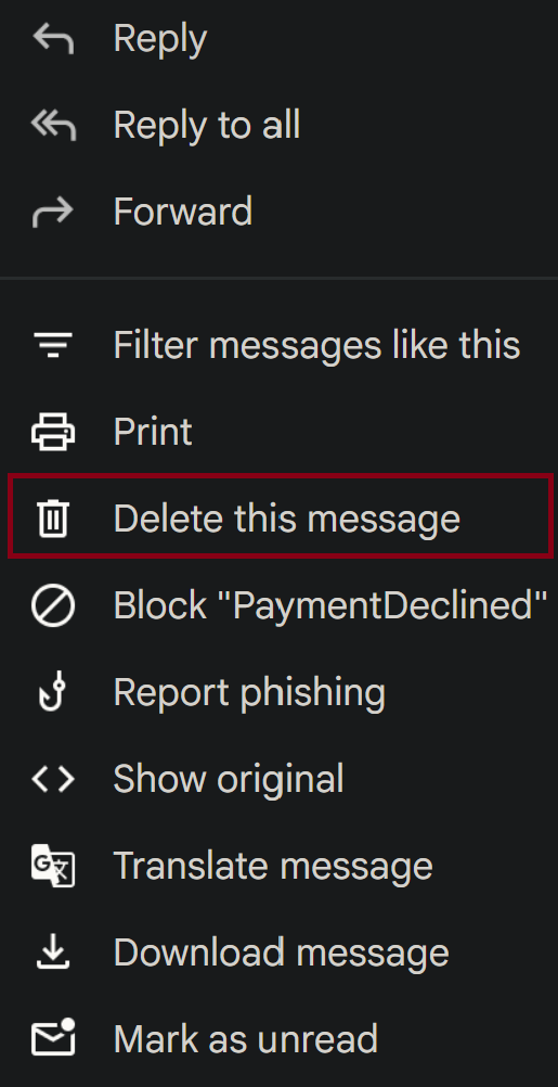 Deletion